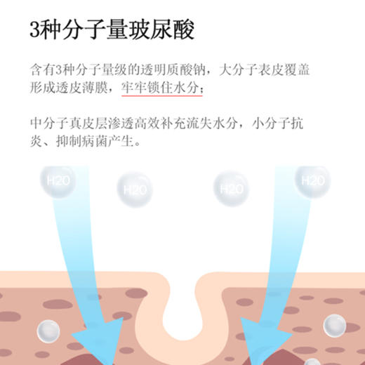 【一般贸易】欧莱雅安瓶面膜女玻尿酸精华  补水保湿水光充盈  白色黑色款 商品图2