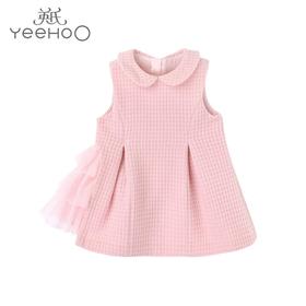 英氏-童衣类（冬）C9英梭背裙 英氏粉