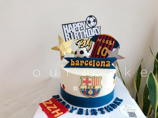 梅西足球蛋糕-低糖处理无添加 商品图0