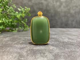 【御珠宫坊】金镶碧玉无事牌