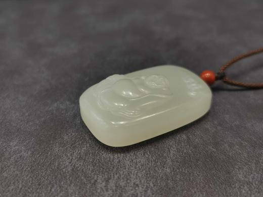 【御珠宫坊】羊脂白玉佛牌 商品图2