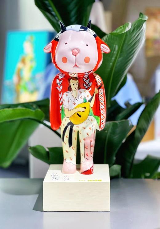 羊羊雕塑-手绘马蒂斯/杨媛媛 商品图3