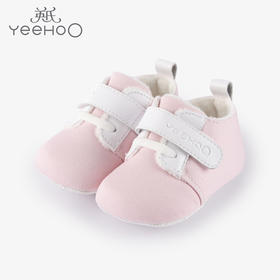 英氏-鞋袜类（冬）C9英布鞋 英氏粉