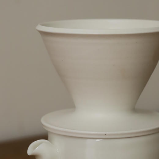 中国 王哲轩 手冲器具套组 陶器 滤杯 茶壶分享壶 咖啡杯 商品图4