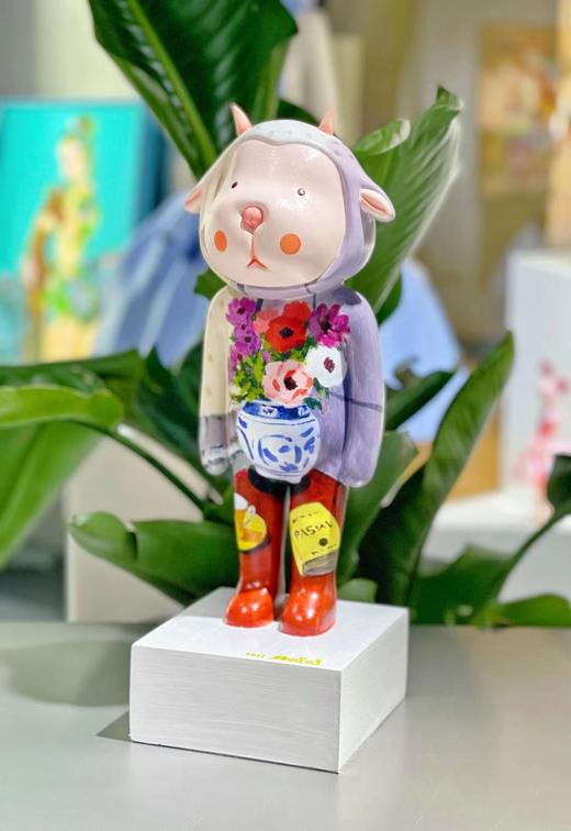 羊羊雕塑-手绘马蒂斯/杨媛媛 商品图10
