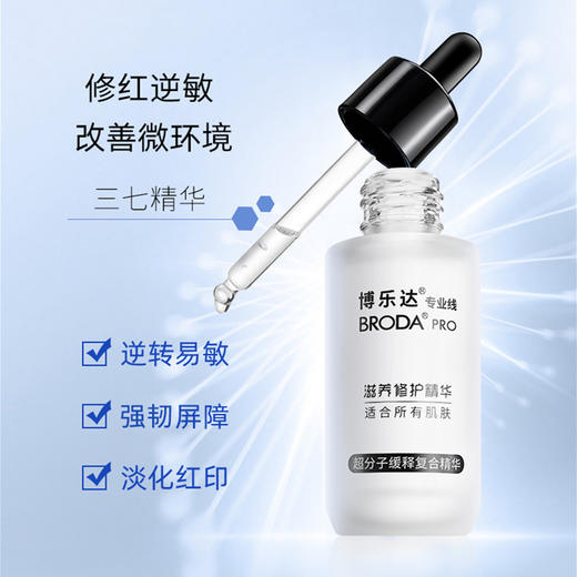 博乐达三七传明酸精华液30ml超分子水杨酸淡化痘印亮肤舒缓泛红痕 商品图0
