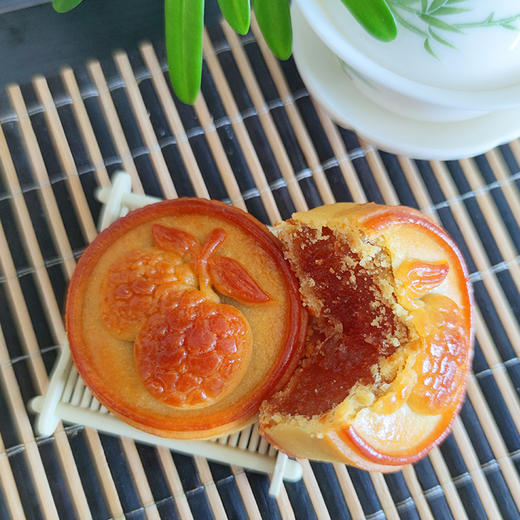 【中秋佳品】华隆广式荔枝味月饼6个装/盒  包邮 商品图4