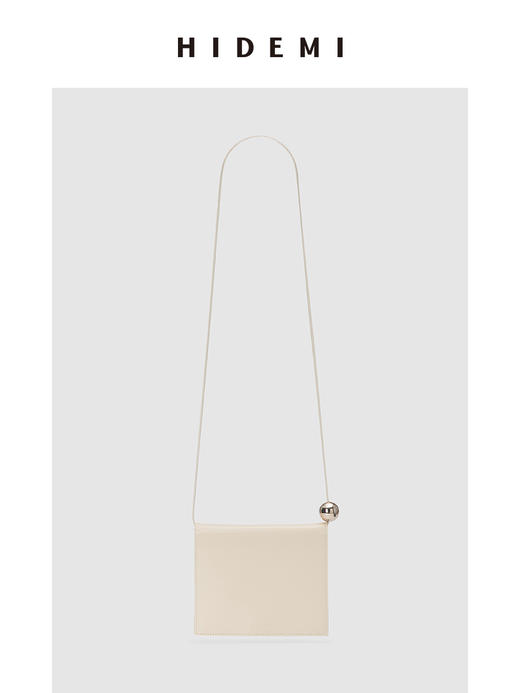 HIDEMI Circlebag 圆球金属设计感挎包 黑色/白色/灰色/红色/酒红色 商品图10