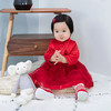 英氏-童衣类（冬）C9新梭长袖裙 新年红 商品缩略图0