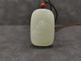 【御珠宫坊】羊脂白玉佛牌