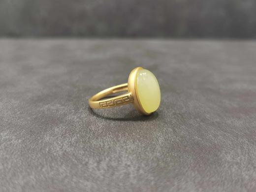 【御珠宫坊】金镶黄玉戒指 商品图2