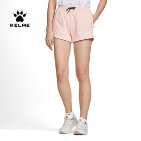 卡尔美 短裤夏季女休闲直筒显瘦打底裤学生外穿高腰热裤ins