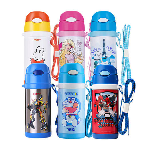 【官方防伪】THERMOS膳魔师儿童卡通保温杯水壶400毫升系列 商品图0