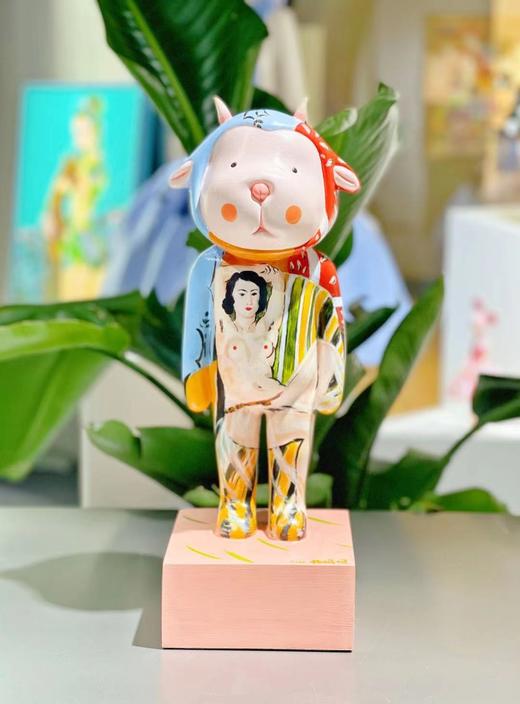 羊羊雕塑-手绘马蒂斯/杨媛媛 商品图9