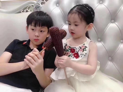 熊佑—有机黑糯玉米——非转基因，花青素含量超高，带皮带须，原汁原味！煮的时候连皮一起蒸、煮喔口感超嫩，糯糯的，甜甜的，还原玉米最初的味道！ 商品图5