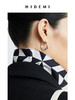 HIDEMI 简约不规则圆弧形耳环 小号/中号/大号 商品缩略图4