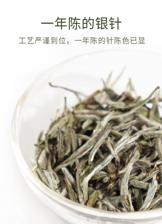 白毫银针 2021年  25克/500克散装收藏 福建高山头采米针 商品图1