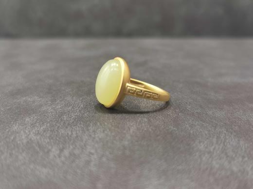 【御珠宫坊】金镶黄玉戒指 商品图1