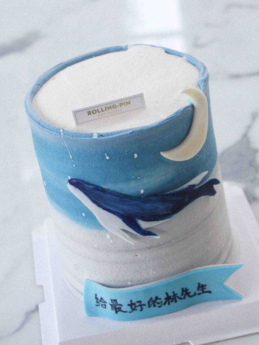 🐳鲸鱼蛋糕-零卡糖