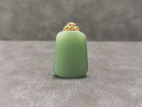 【御珠宫坊】金镶碧玉无事牌