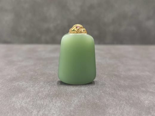 【御珠宫坊】金镶碧玉无事牌 商品图0