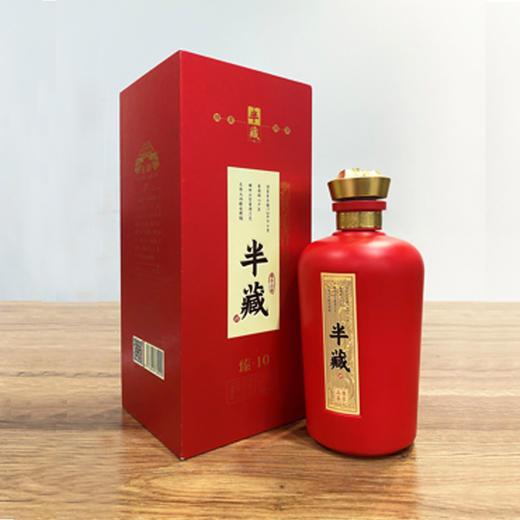 半藏经典版中国红 醇香白酒   500ml 商品图0
