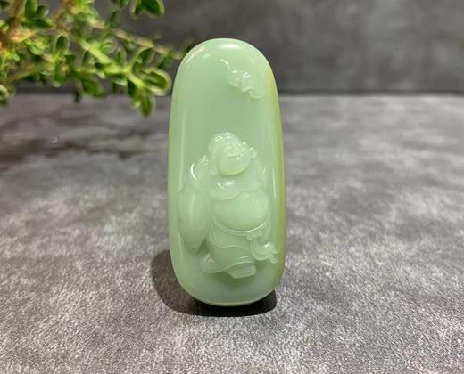【御珠宫坊】碧玉佛挂件 商品图1