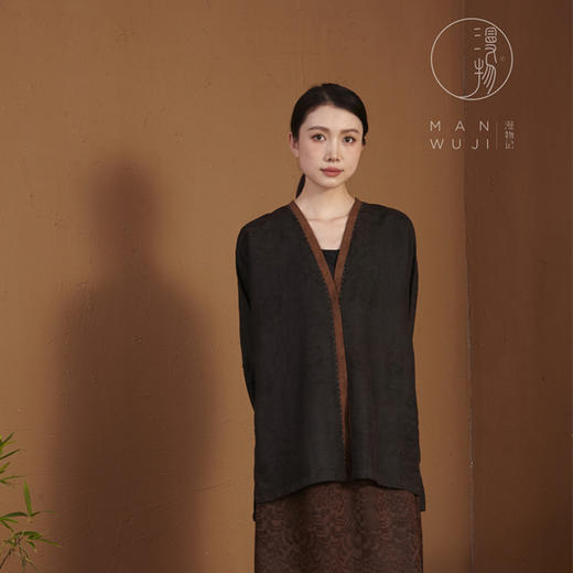 漫物记XYS-028手钉边开衫短外套 商品图0