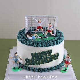 足球赛蛋糕