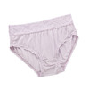 ARN-K033新款桑蚕丝真丝内裤女透气舒适蕾丝中腰收腹包臀三角内裤 商品缩略图4