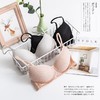ARN-X055无钢圈真丝文胸女春夏性感桑蚕丝内衣bra 薄款收副乳透气孔胸罩 商品缩略图1