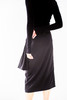 Semplicita | 飘带开叉半身裙 [黑/灰/粉] 商品缩略图10