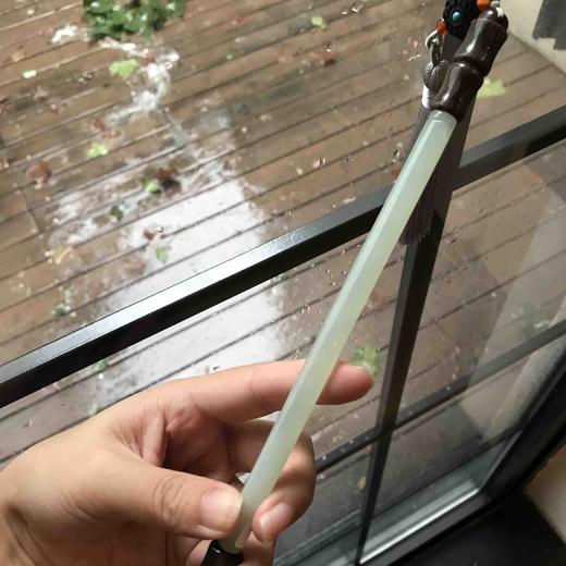 冰糯种淡绿翡翠毛笔 商品图4