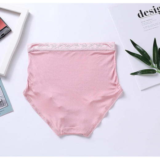 ARN-K031真丝女内裤42针桑蚕丝高腰三角裤无痕大码透气舒适短裤 商品图2