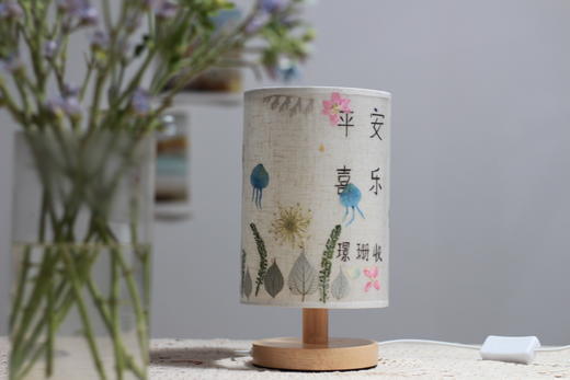 定制押花台灯 商品图2