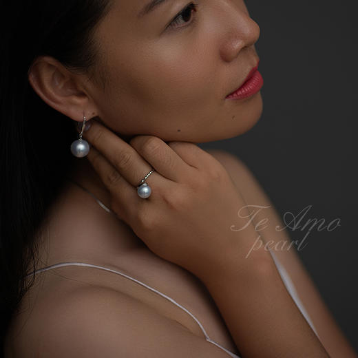 【光韵】海水珍珠耳钩 商品图3