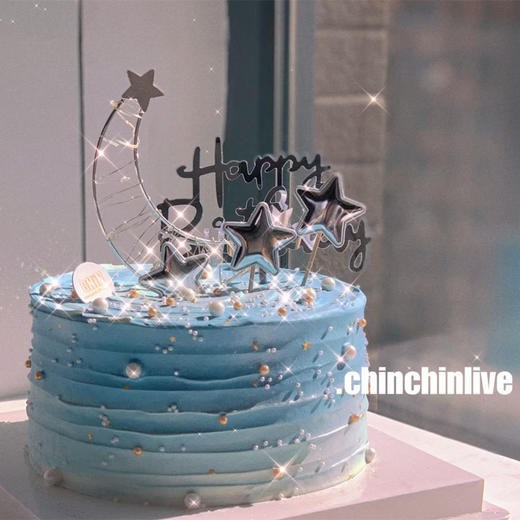 月亮星星海蛋糕 商品图0