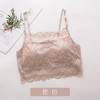 ARN-X027真丝吊带抹胸纯桑蚕丝大码针织蕾丝裹胸打底内衣围胸有胸垫女 商品缩略图5