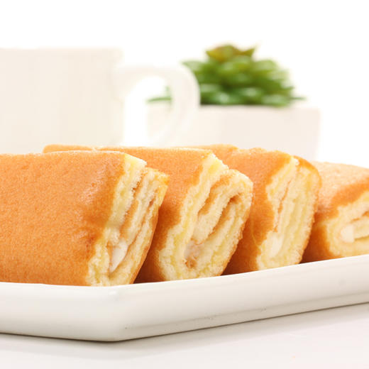 达利园瑞士卷 蛋糕 香蕉味1500g 整箱 面包 早餐 健康营养 充饥 毛巾卷 独立包装 夹心美味 商品图2