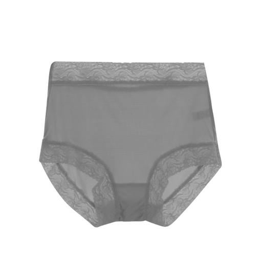 ARN-K005真丝内裤无痕42针桑蚕丝蕾丝内裤透气中高腰大码真丝女士平脚内裤 商品图6