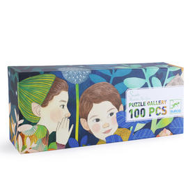 法国DJECO进口艺术拼图100片系列《不能说的秘密》#此商品参加第十一届北京惠民文化消费季