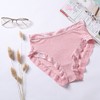 ARN-K024真丝内裤女春夏薄款透气舒适蕾丝中腰无痕42针桑蚕丝三角内裤 商品缩略图8