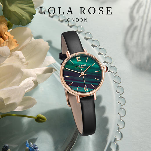 LolaRose英国小众手表女30mm表盘正品 简约文艺小表盘ins风女表森系 商品图0