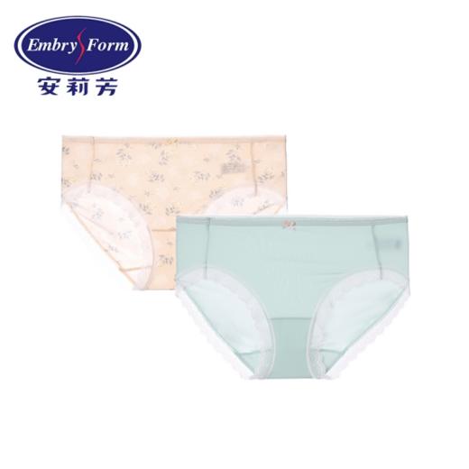 安莉芳女士内裤低腰三角裤2条装EP1040C中腰E1039C 商品图0