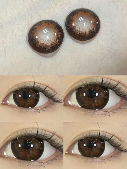 springcon 酒酿甜心 年抛  2片 14.5mm 着色13.9mm 基弧8.6 含水38% 韩国进口 商品图1