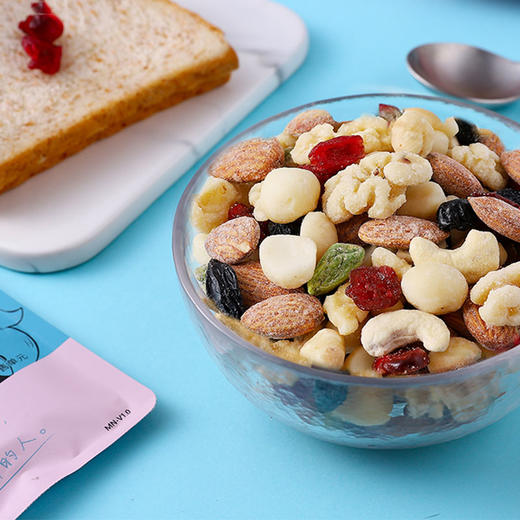 【吃好早餐】750g三只松鼠益生菌每日坚果 每100g添加约10亿CFU益生菌 商品图1