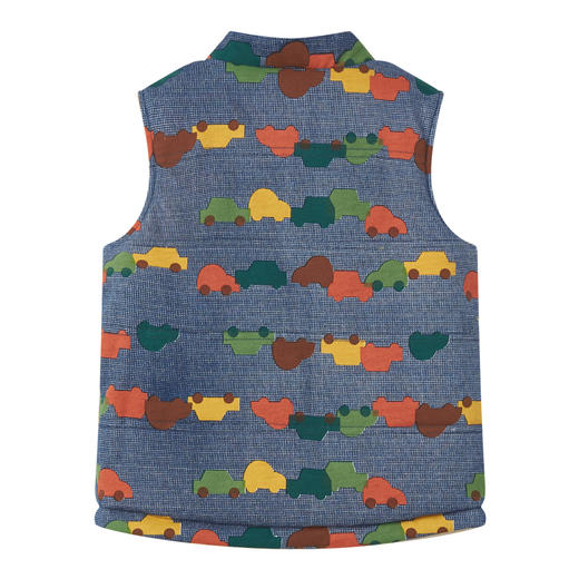 丽婴房-童衣类（秋）E1背心橘黄 商品图1