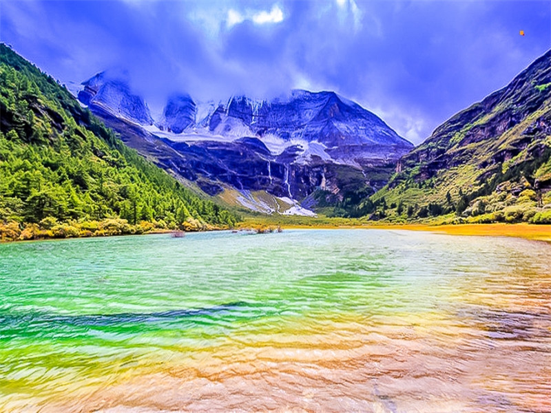 国庆7日稻城亚丁海螺沟稻城亚丁の最后的香格里拉中国最美冰川风景区