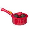 【三禾厨具】三禾懒懒锅系列家用不粘锅 小红锅奶锅煎锅可拆卸手柄 红色煎锅 商品缩略图1