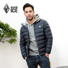 黑冰F8101男款鹅绒连帽羽绒服  户外休闲保暖羽绒服 商品缩略图2